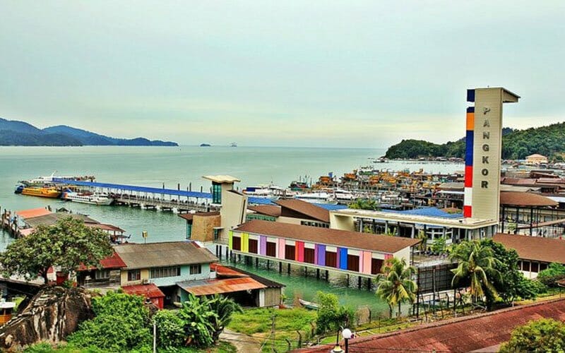 Shopping at Duty Free Pangkor Island