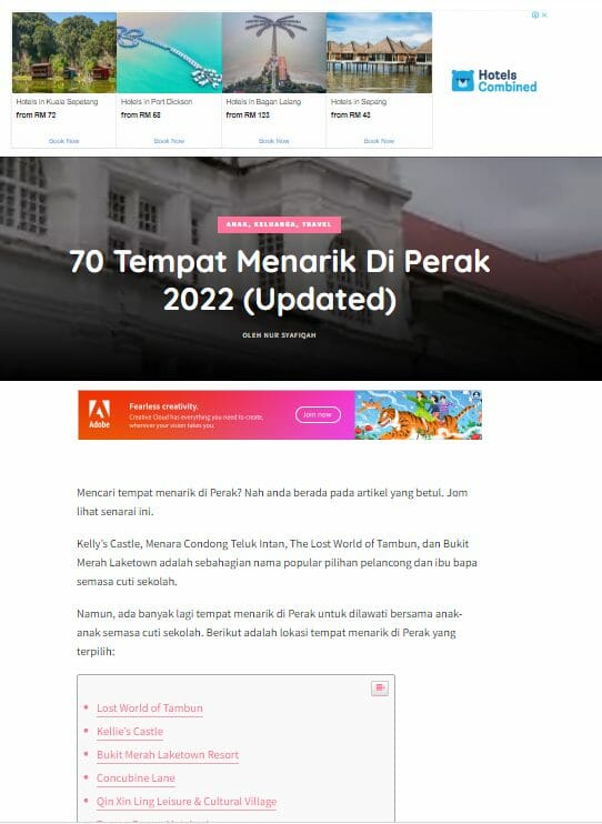 Bidadari.my (7 July 2021) 5 Marina Island Pangkor - Family Vacation in Manjung Perak Bidadari.my (8 July 2021)
