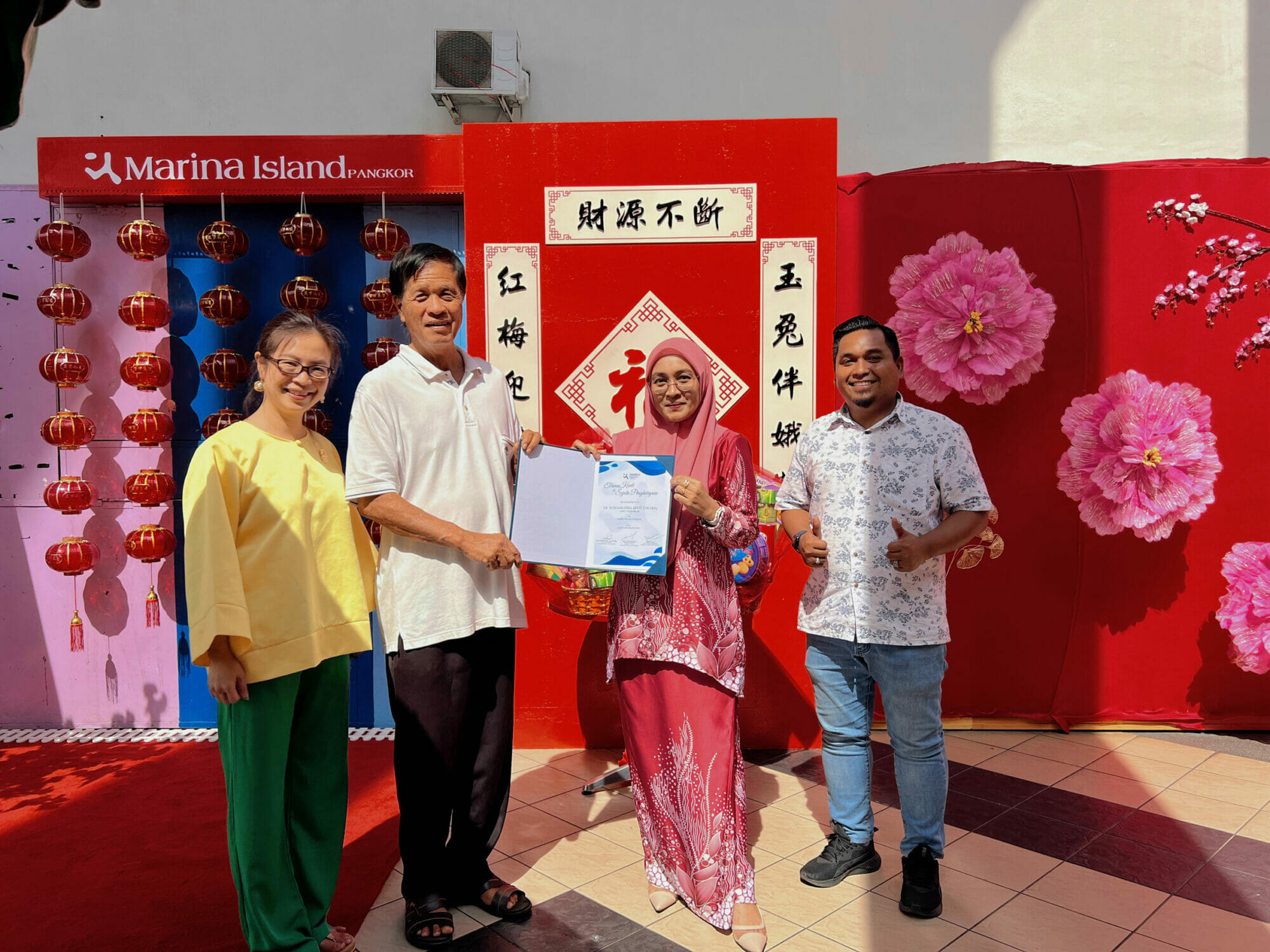 Kunjungan YB. Pn. Norhaslinda Binti Zakaria (ADUN Pangkor)