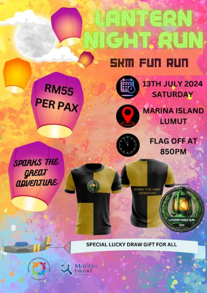 Lantern Night Run 2024 6 Marina Island Pangkor - Family Vacation in Manjung Perak Lantern Night Run 2024_01
